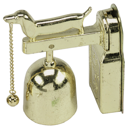 來客叮噹報知器    (金黃)