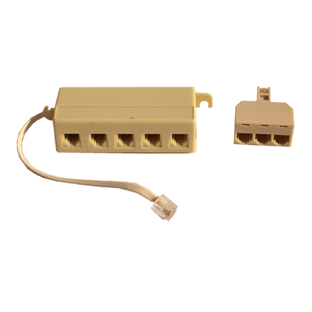 電話接線盒 1入5出